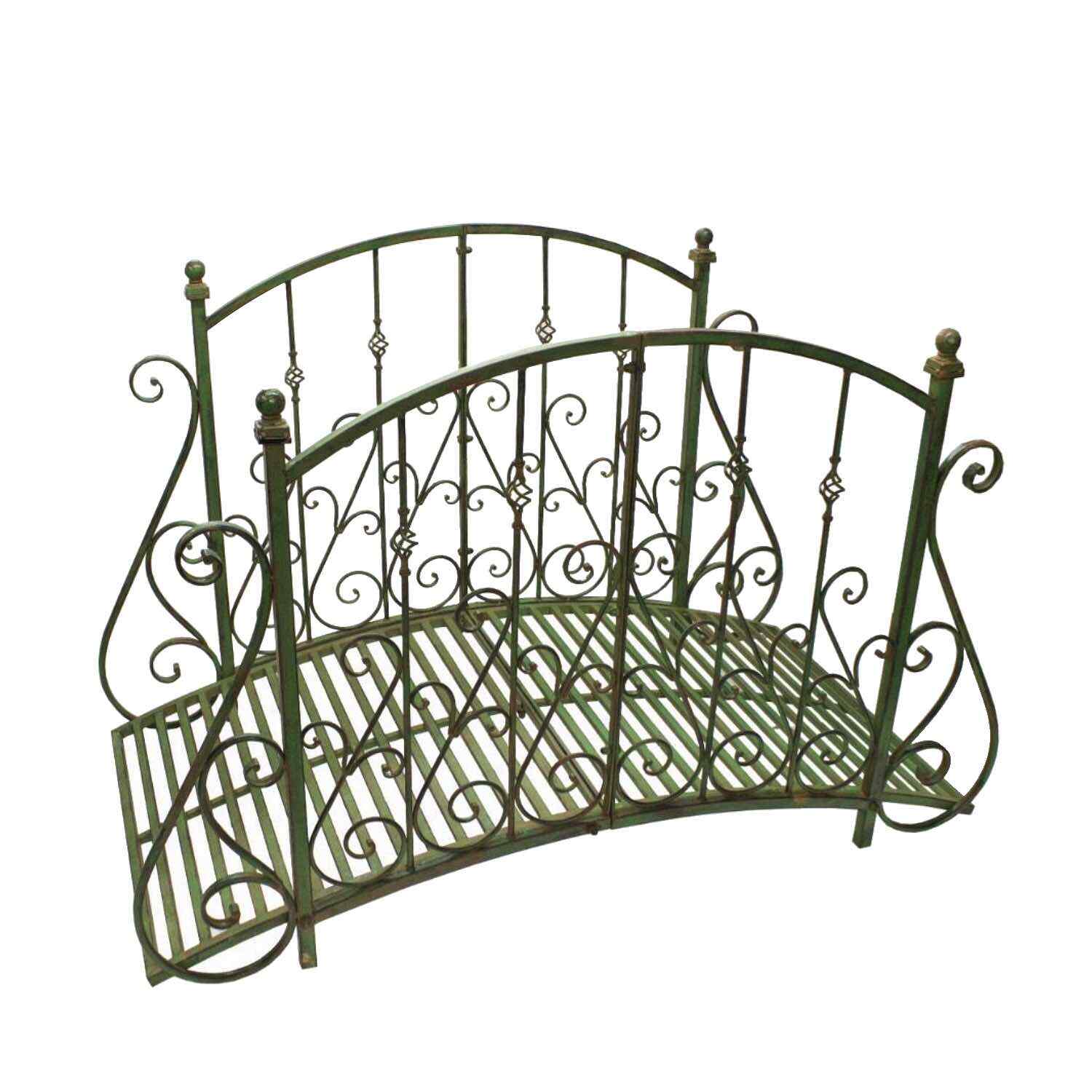 5 ft Steel Garden Bridge