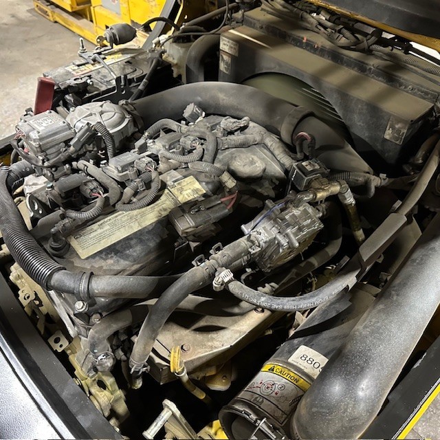 2019 Yale GLC060VX 6000lb Used Forklift Sideshift Triple Mast 5371 Hours