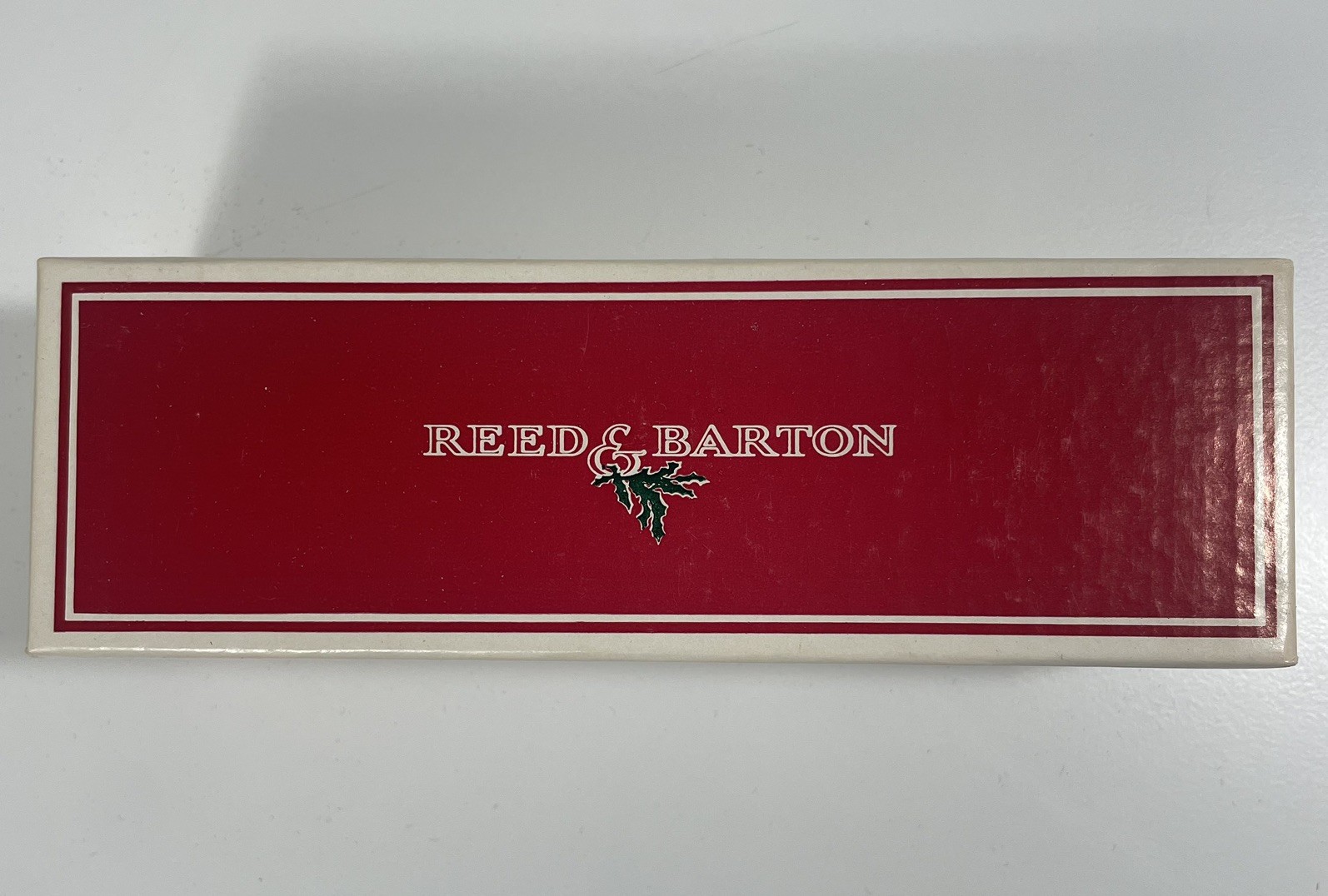 Vintage REED & BARTON Christmas memory ornament Gold-Plated Time Capsule 1982