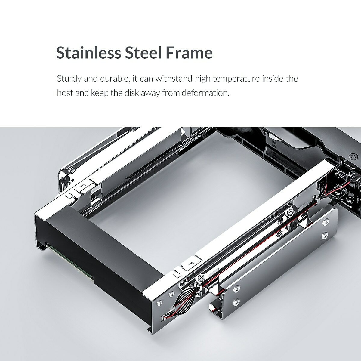 ORICO 5.25inch Tray-Less Hot-Swap Mobile Rack for SATA 3.5" Hard Drive HDD Dock