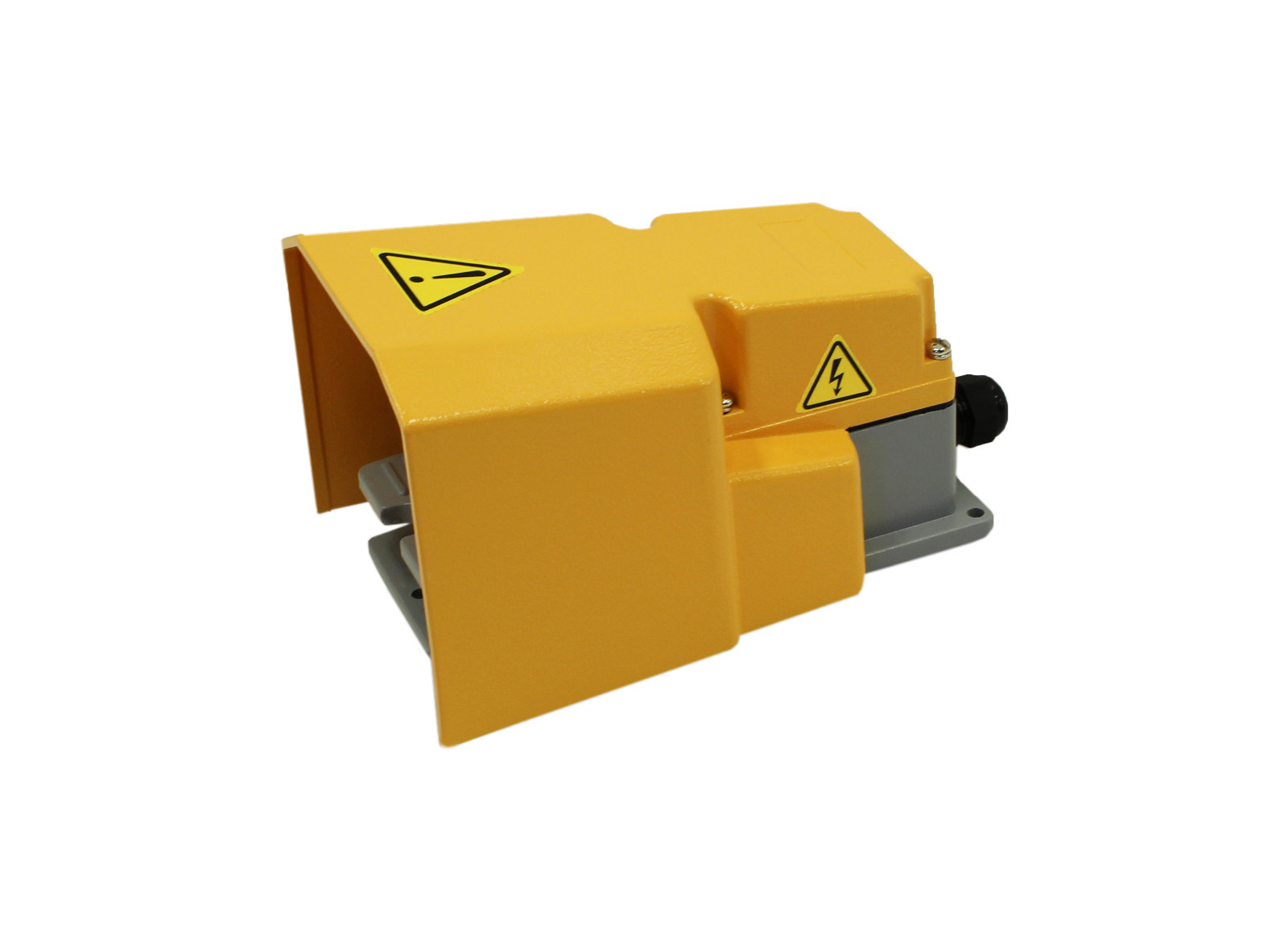 EXTRA Heavy Duty Foot Switch Pedal W Guard Cast Aluminum 15A SPDT US Stock L3