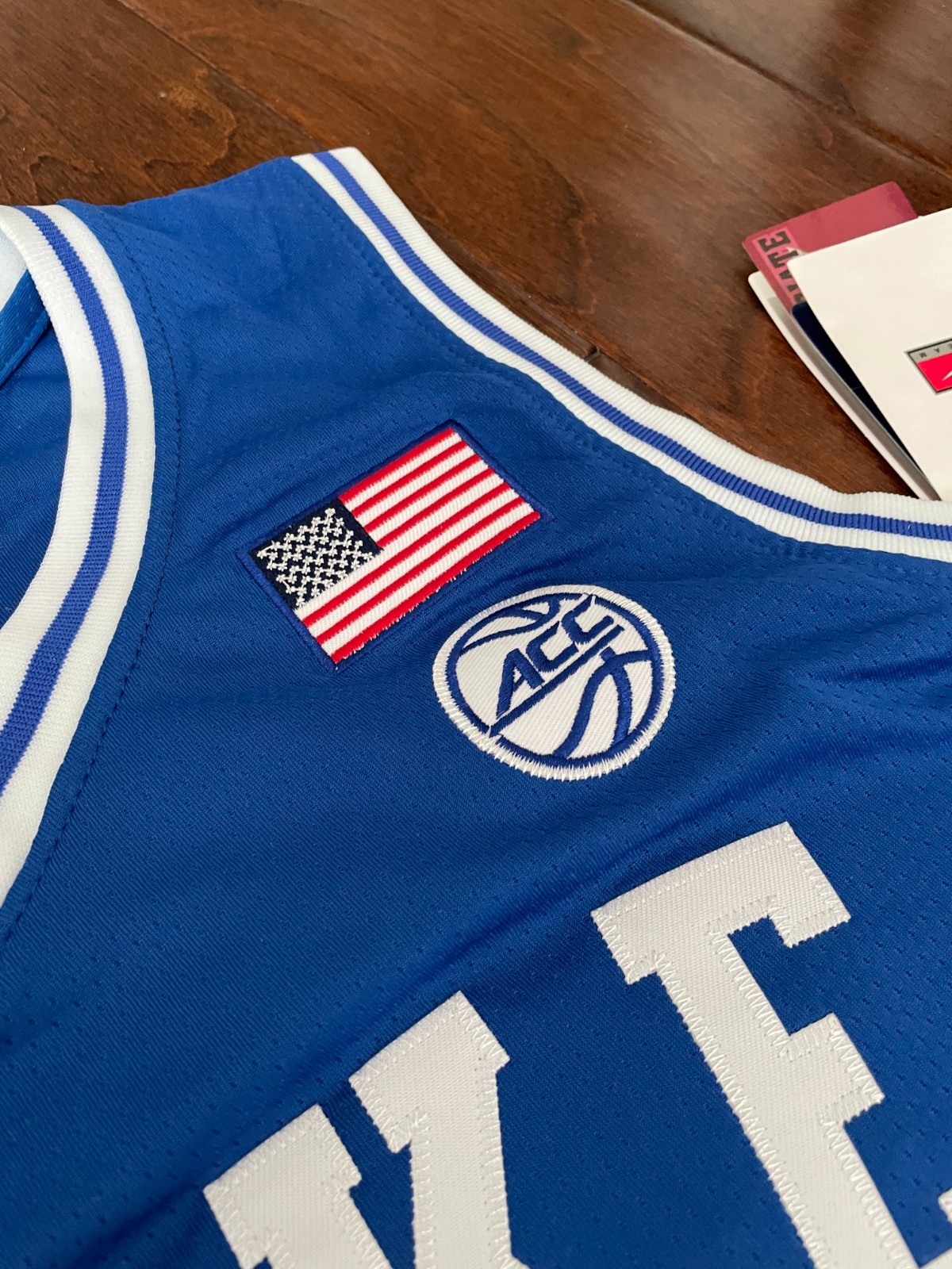 Duke Blue Devils Cameron Boozer jersey NCAA basketball blue men's size