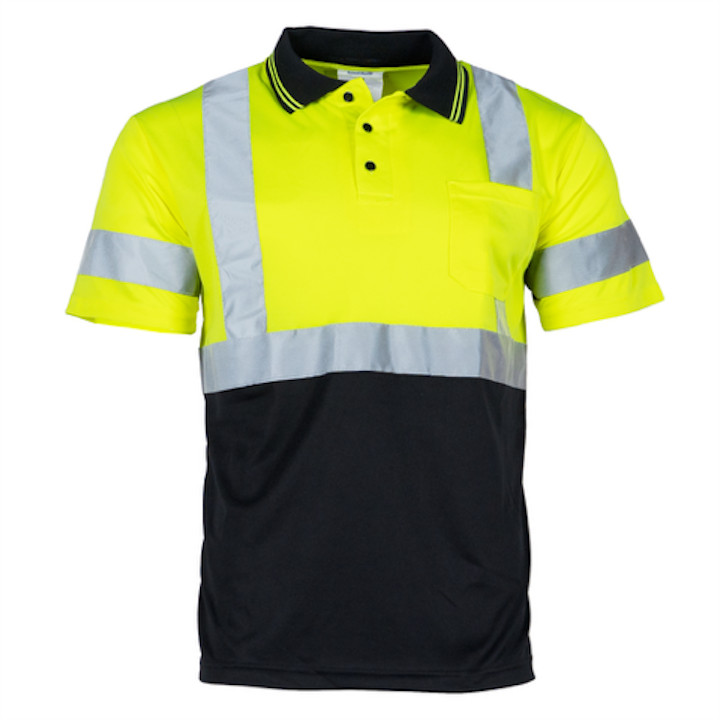 NEW ANSI/ISEA Class 3 type R Safety Reflective Quick-Dry Polo Shirts JORESTECH