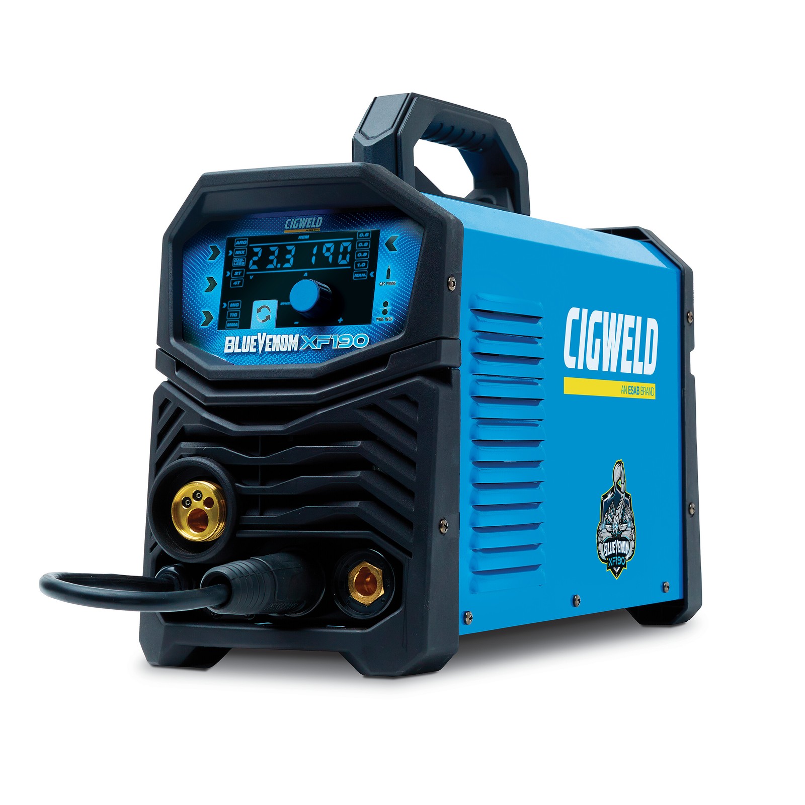 CIGWELD XF190 BlueVenom Bundle - Mig Tig Welder + Tig Torch + Spool Gun W1400190