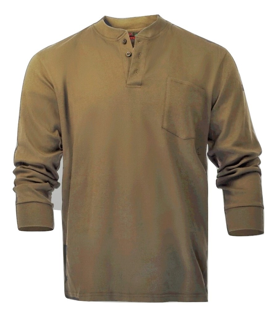 Flame Resistant FR Henley Style T-Shirts