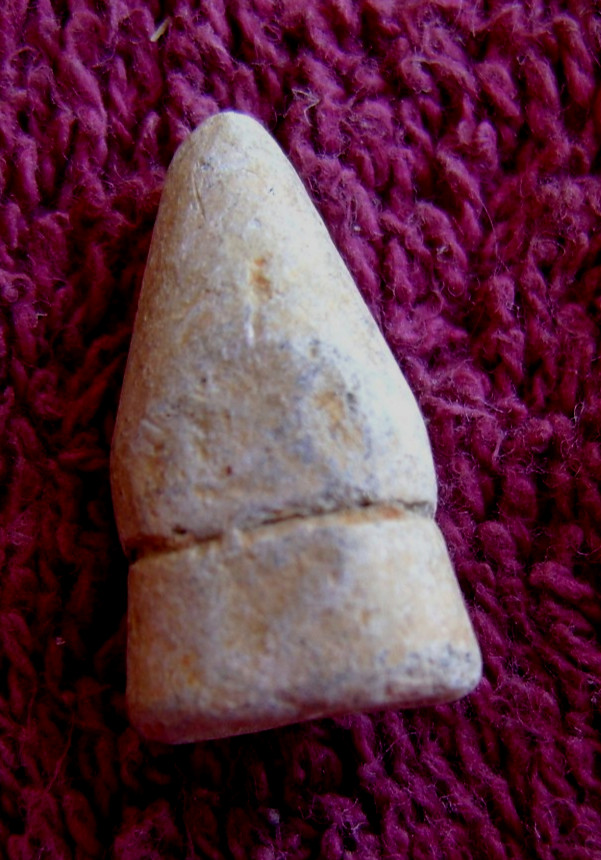 EXCAVATED DIMMICK RIFLE BULLET BIRGE'S 66TH ILL. SHARPSHOOTERS .38 cal.(CORINTH)