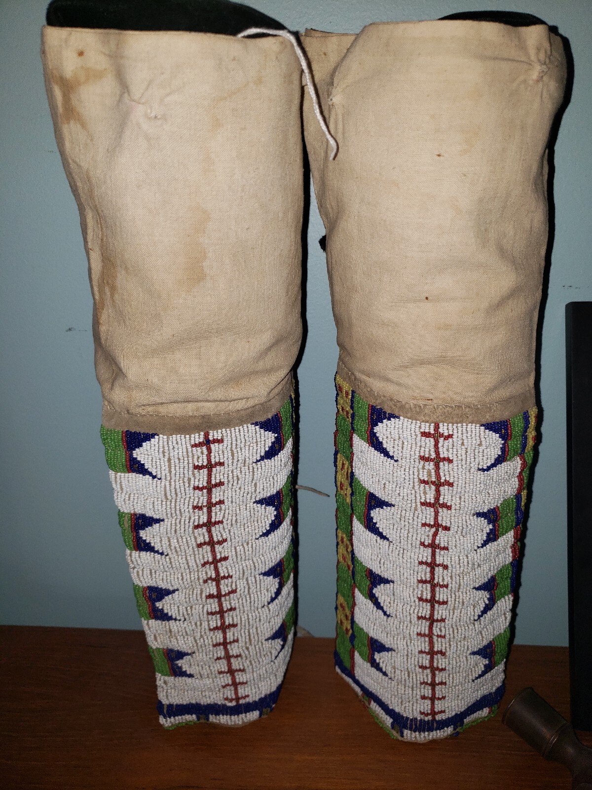 Lakota Sioux Plains Indian Beaded Leggings 1885