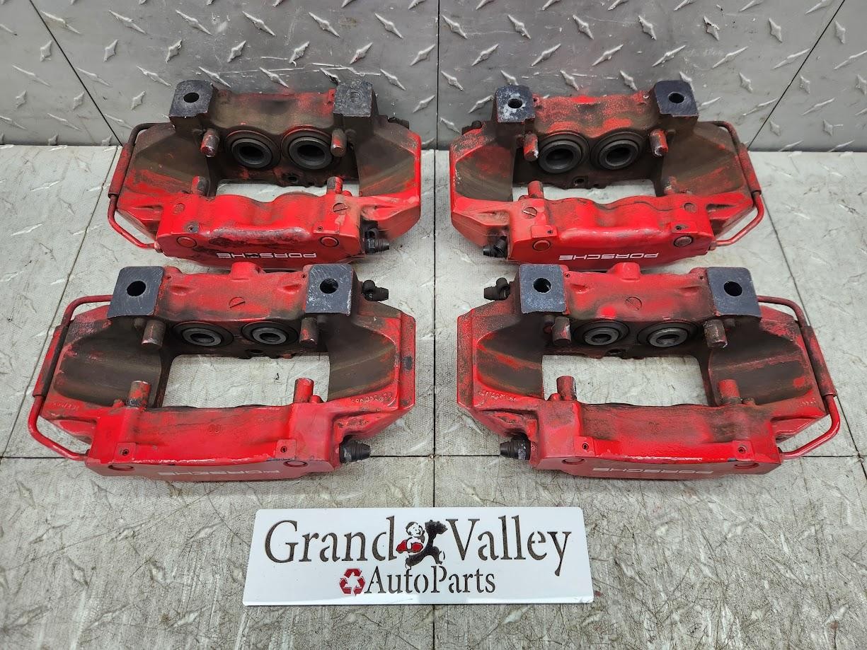 2000-2012 Porsche Boxster S 986 Brembo Brake Caliper SET Red *BARE* 97k OEM