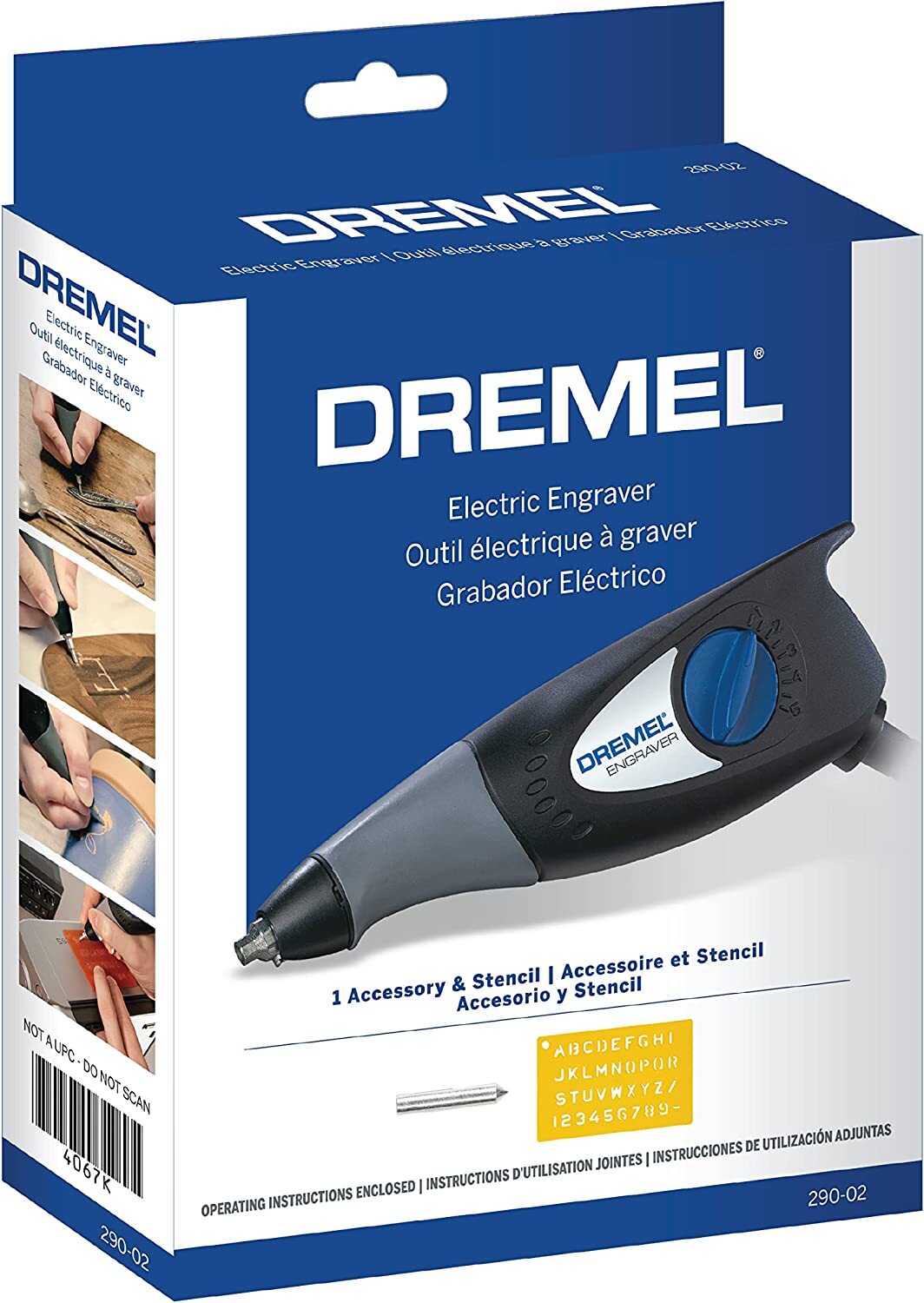 Dremel Electric Engraver Engraving Tool Kit Metal Plastic Wood Glass Carve Tool
