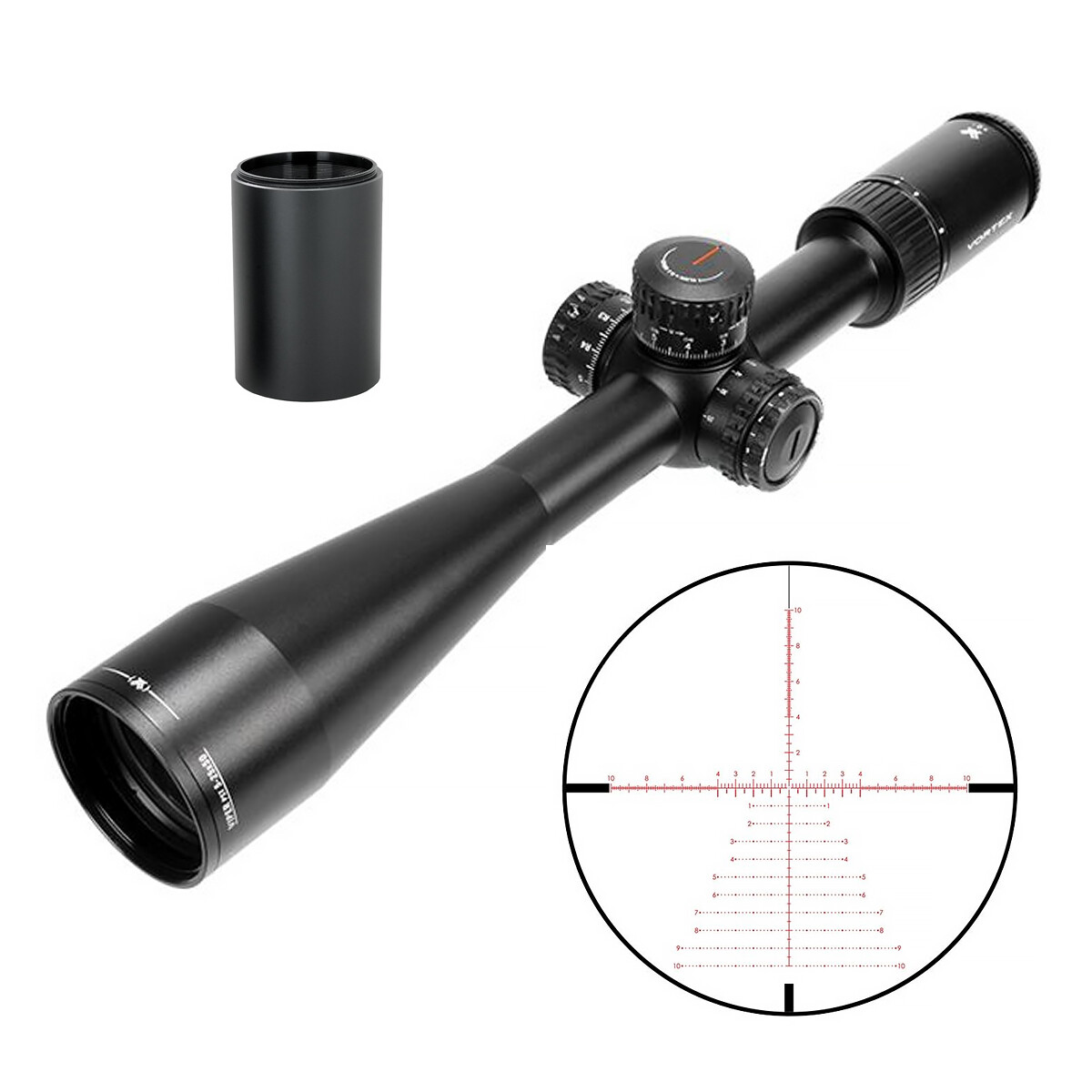 Vortex Viper PST Gen II 5-25x50 Illum EBR-7C MRAD FFP Scope w/ Sunshade PST-5259