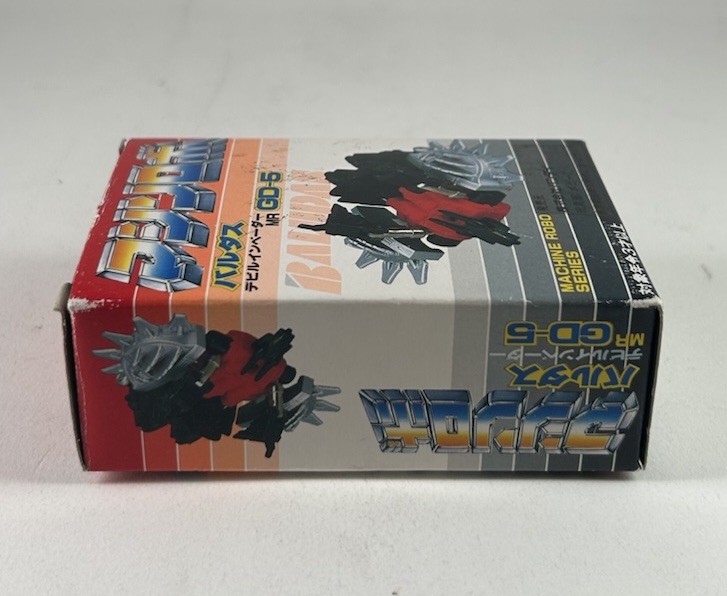 VTG 1986 Bandai Machine Robo Baldas Devil Invader MRGD-105 Gobot Bladez NEW MIB