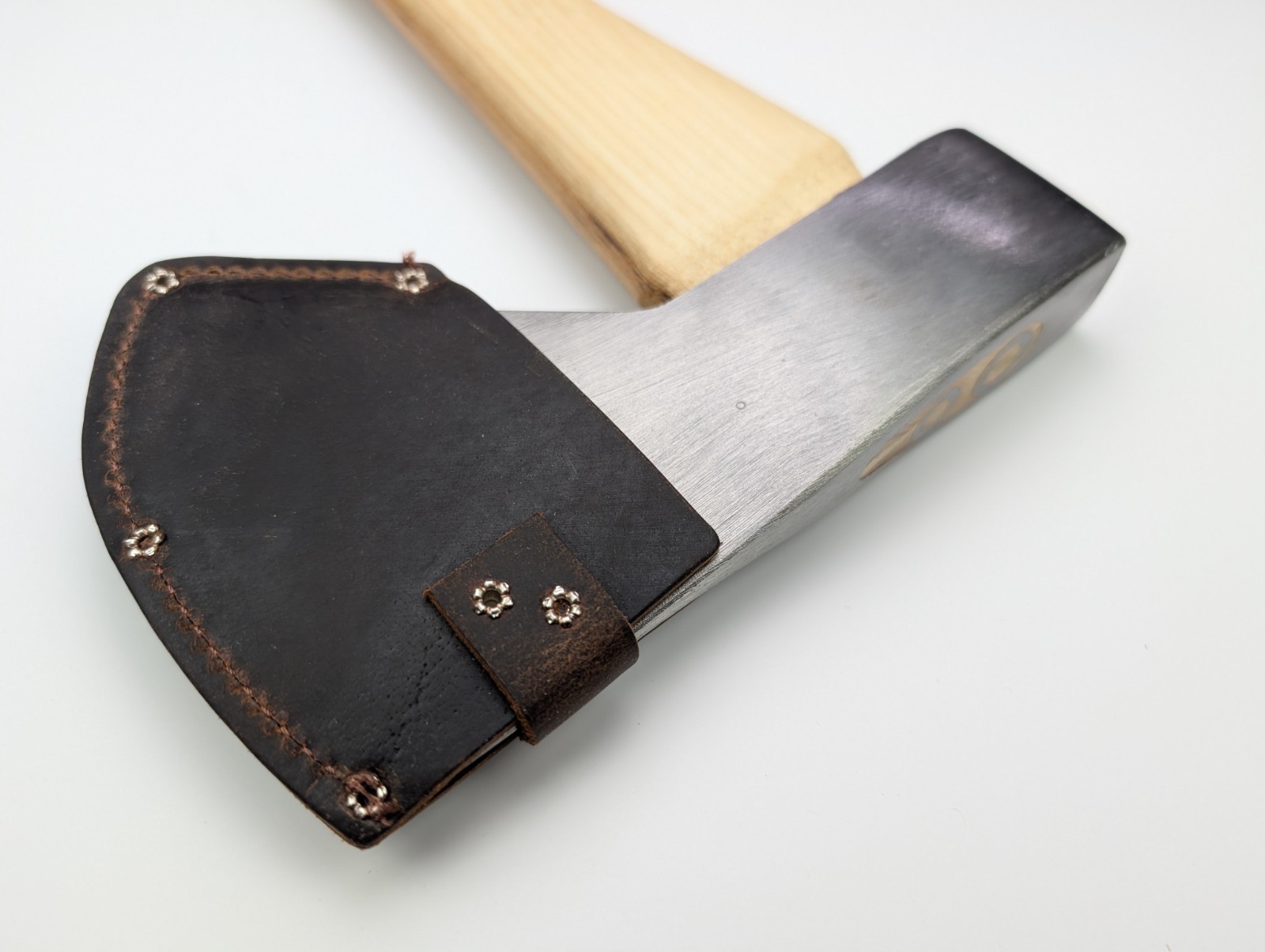 Snow & Nealley Outdoorsmans Belt Axe 5.25" Carbon Steel Head Hickory Handle USA