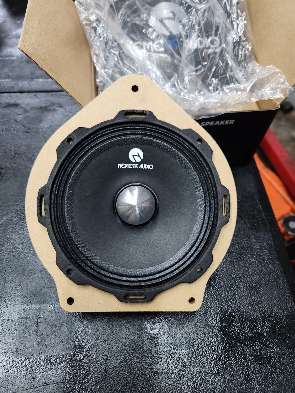 GM 6.5 inch Door speaker mounting adapters Chevy GMC Cadillac Buick Hummer Pair