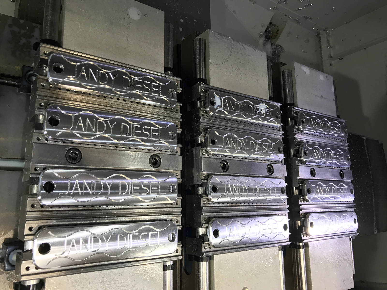 8" Steel Jaws for 6" Vise, Mitee-Bite Talongrip & Versagrip In One.