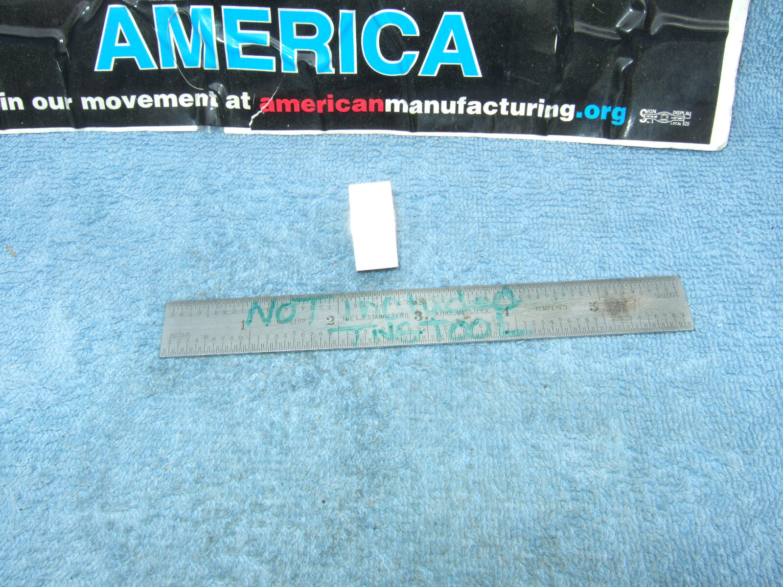 CHAIR SINGLE EDGE FINDER (1) NOT MAGNETIC USED TOOLMAKER MACHINIST VERY CLEAN ZA