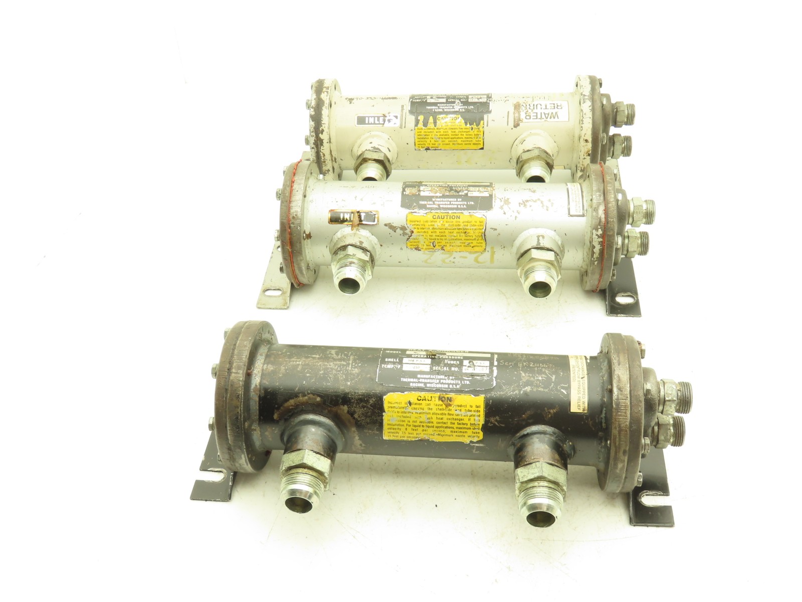 Thermal Transfer EKS-712-80876 Oil Cooler Shell & Tube Heat Exchanger 2-Pass