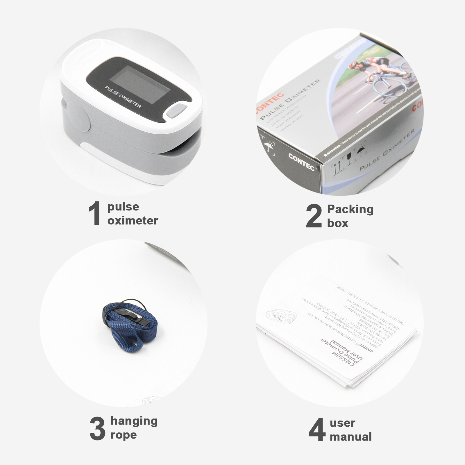 Mint in box Fingertip Pulse Oximeter SPO2 oxygen monitor Medical Grade CE FDA