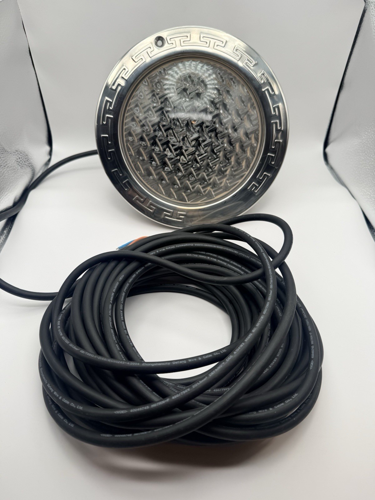 120V 10-Inch Waterproof Pool Light for Inground Pools – IP68 Rated 50 FT