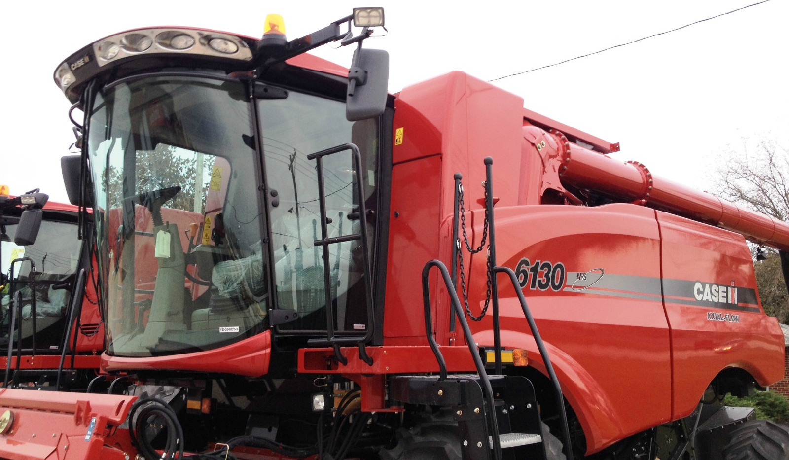 Universal Combine Farm Tractor Mirror Large Size 7" x 12" great for CaseIH units