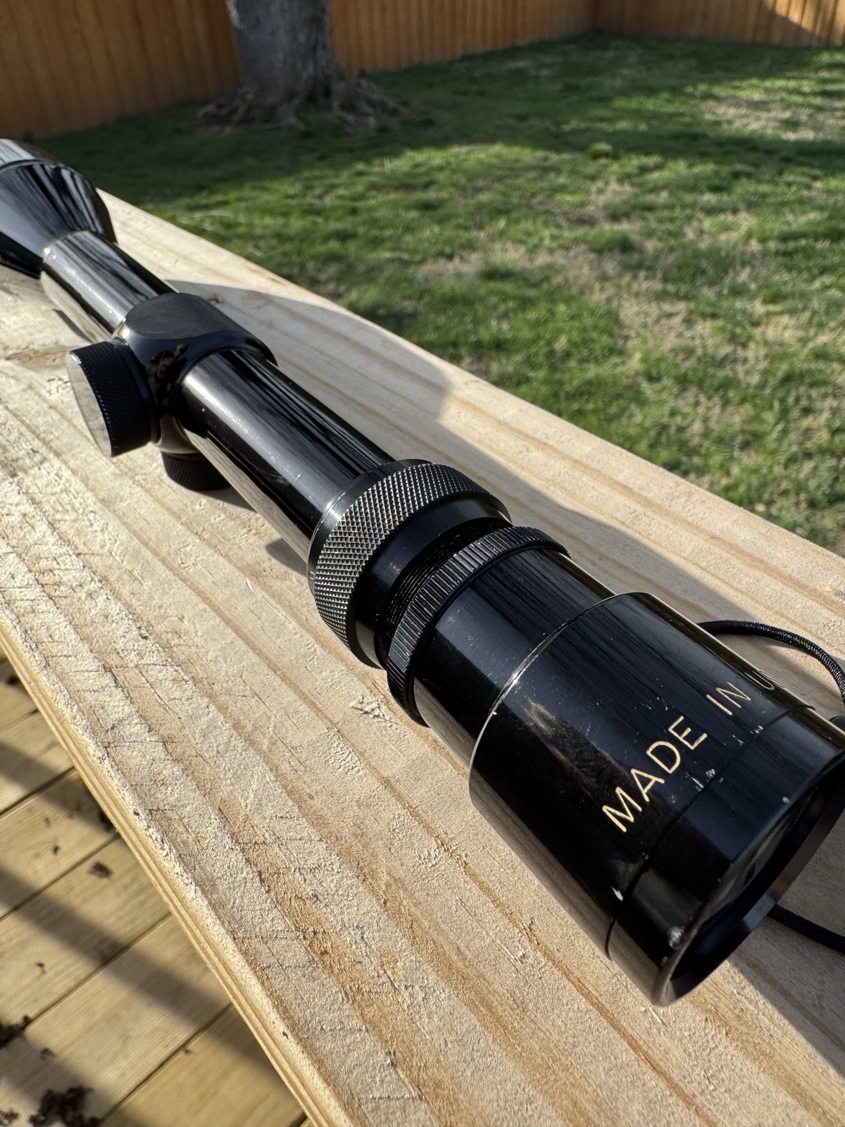 Vintage Redfield 3x-9x Fine Crosshair w/ Center Dot Gloss Rifle Scope USA Made