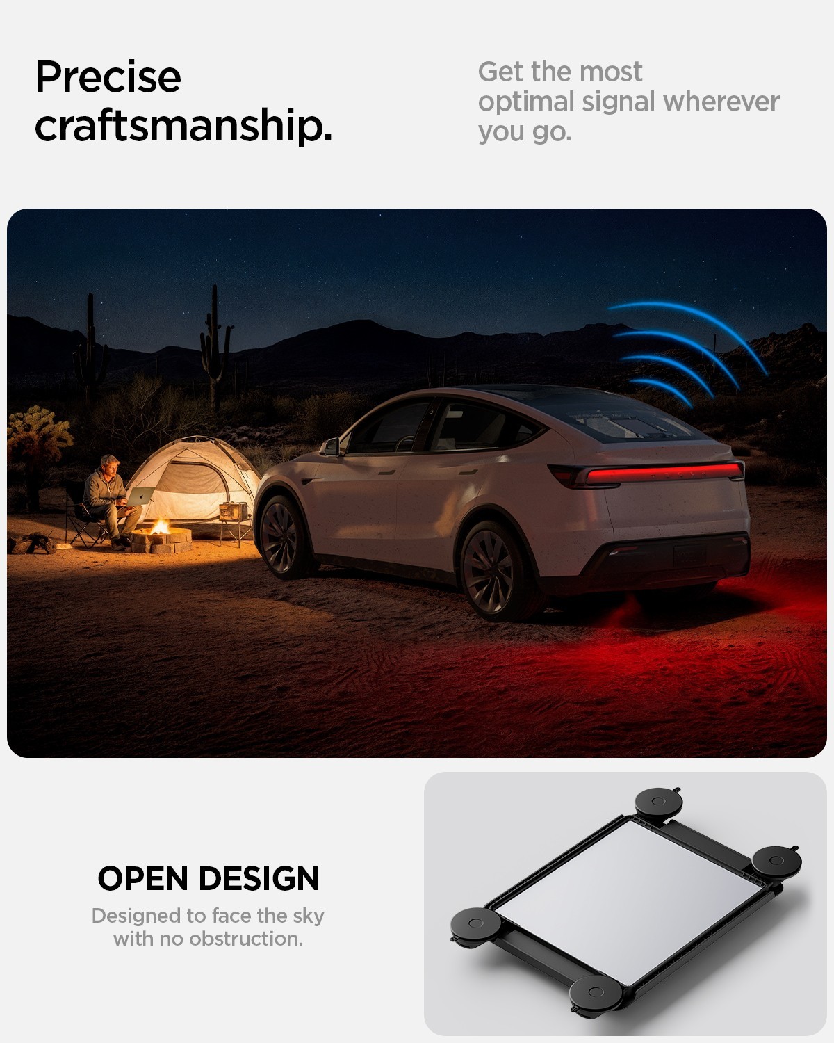 For Starlink Mini | Spigen STL100 Tesla Car Mount