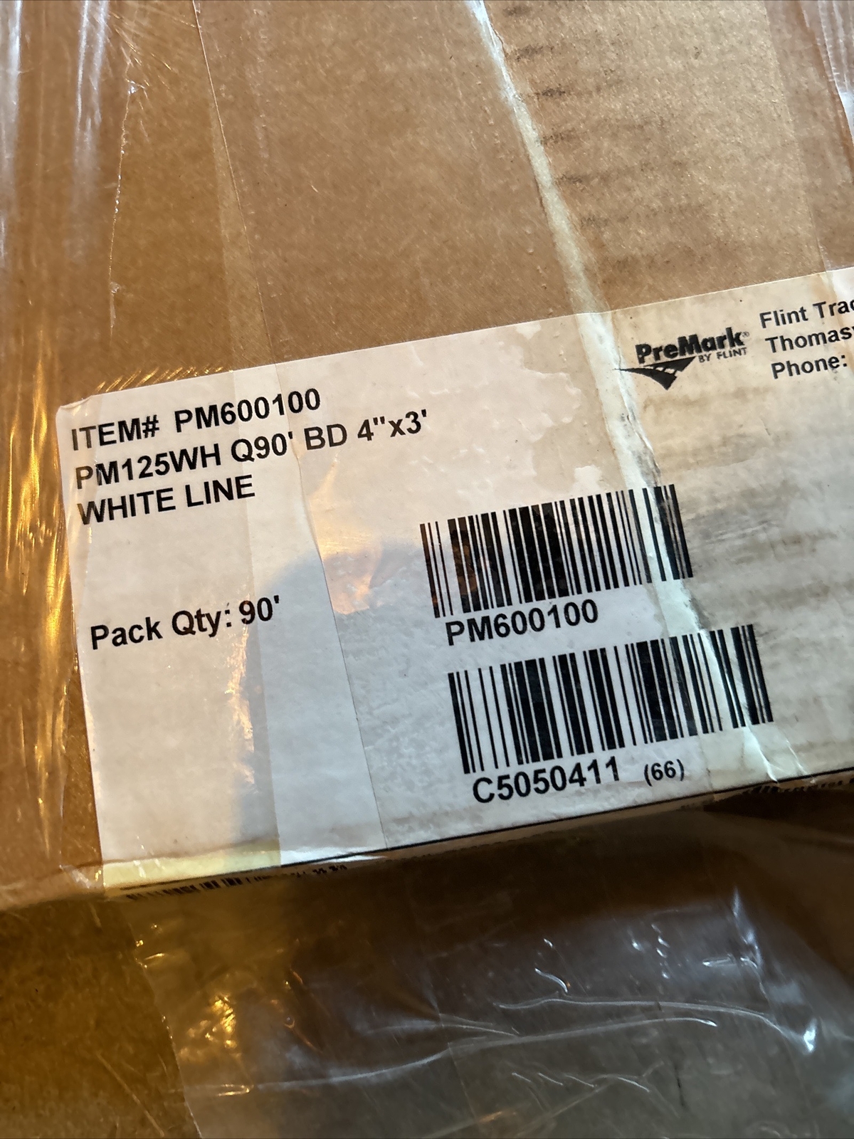 PREMARK PREFORMED THERMOPLASTIC PAVEMENT MARKINGS PM600100 90’ Per Box