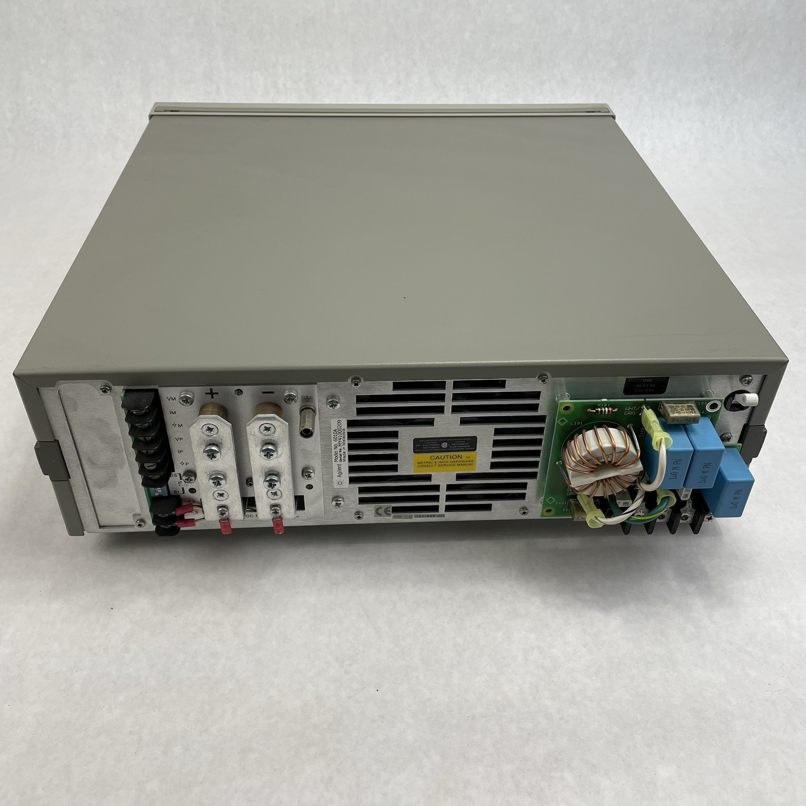 HP Agilent 6010A DC Power Supply 0-20V/0-120A 1000W Untested