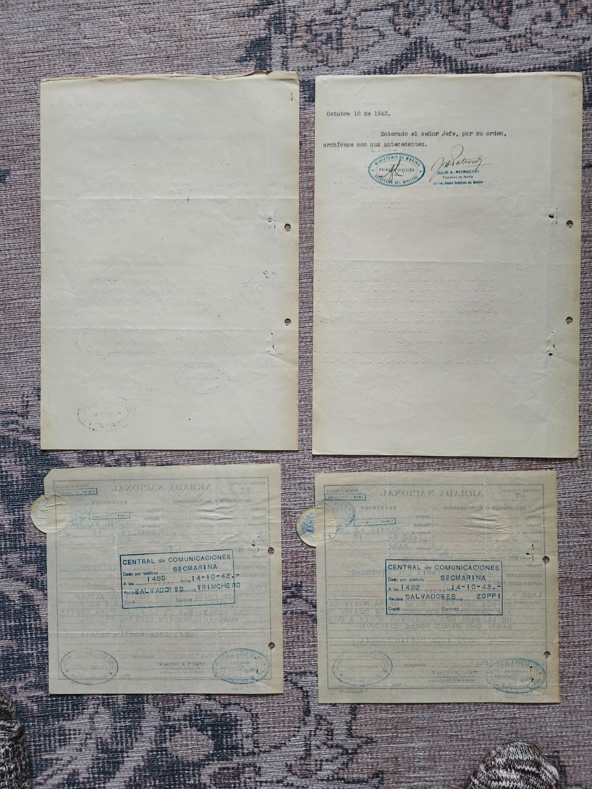 WW2 Germany. Interned sailors, "Admiral Graf Spee" #2