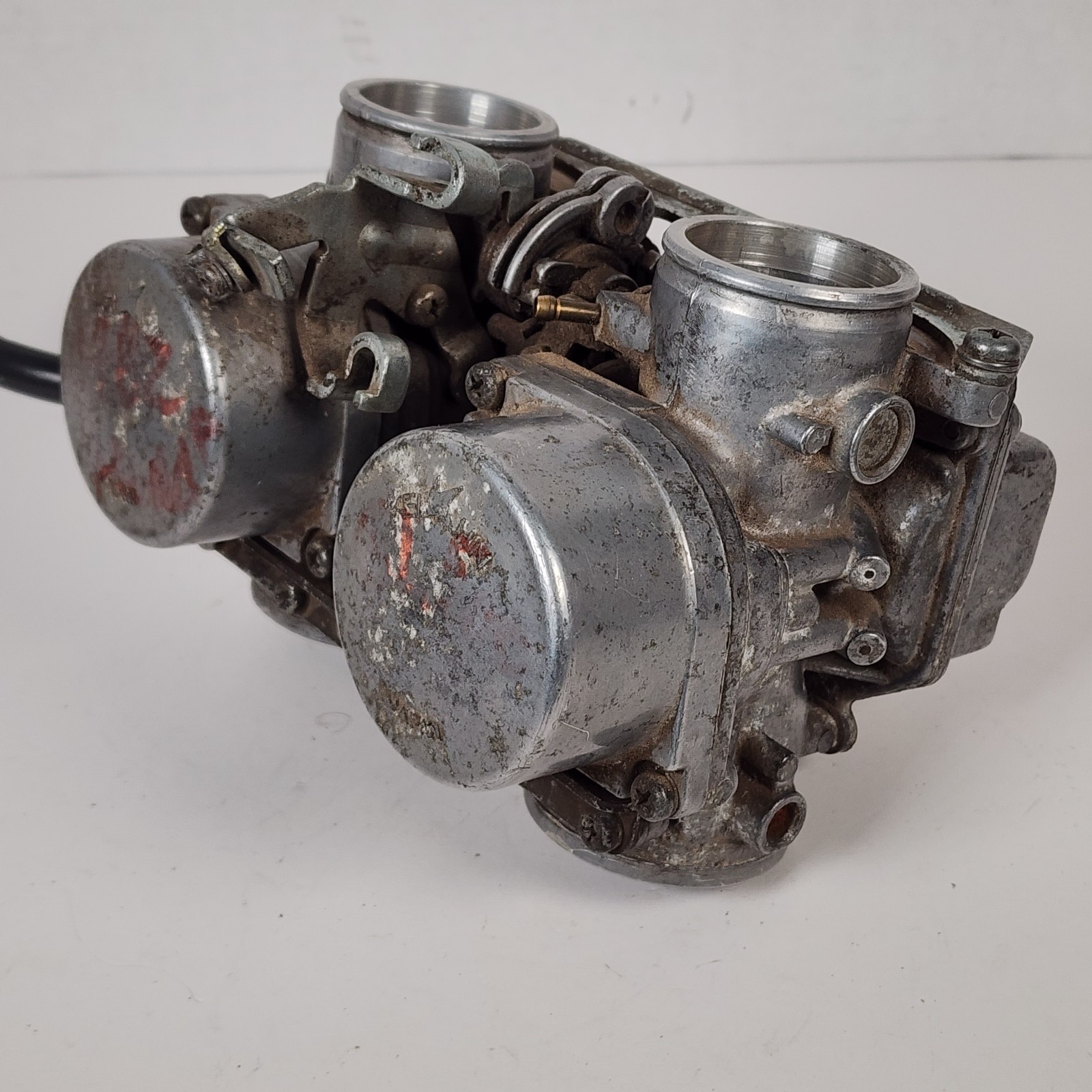 OEM Honda GL500 Silverwing Keihin VB29A Carburetor Set – 1981-1982 Slides Move