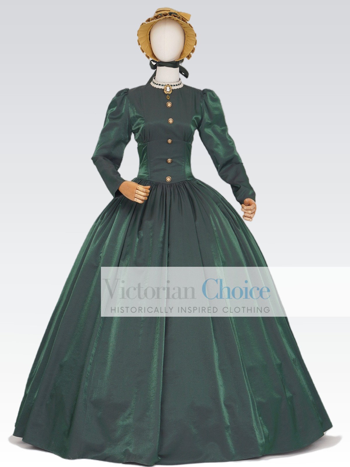 Victorian Dickens Dress Civil War 19th Century Gothic Fantasy Theater Wear 316