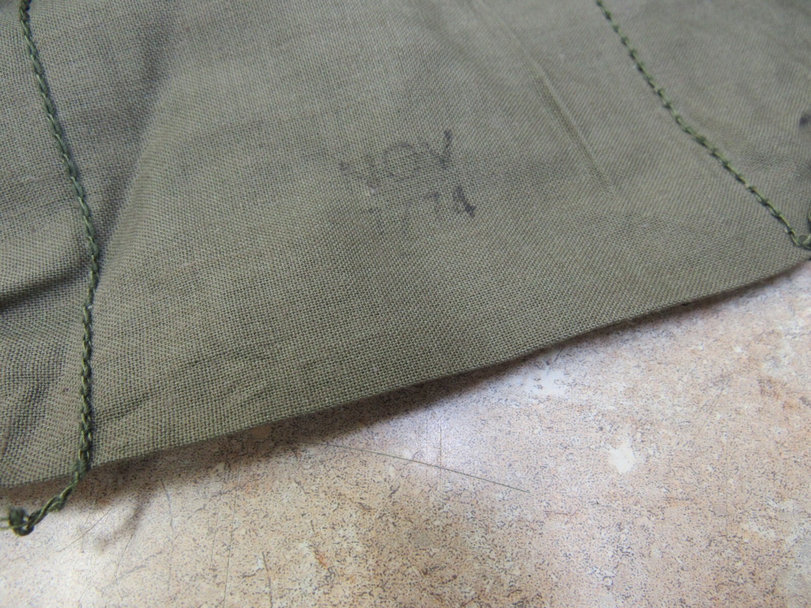 US VIETNAM ERA 7 POCKET AMMO BANDOLIER 1974 DATED UNISSUED US ARMY USMC 223