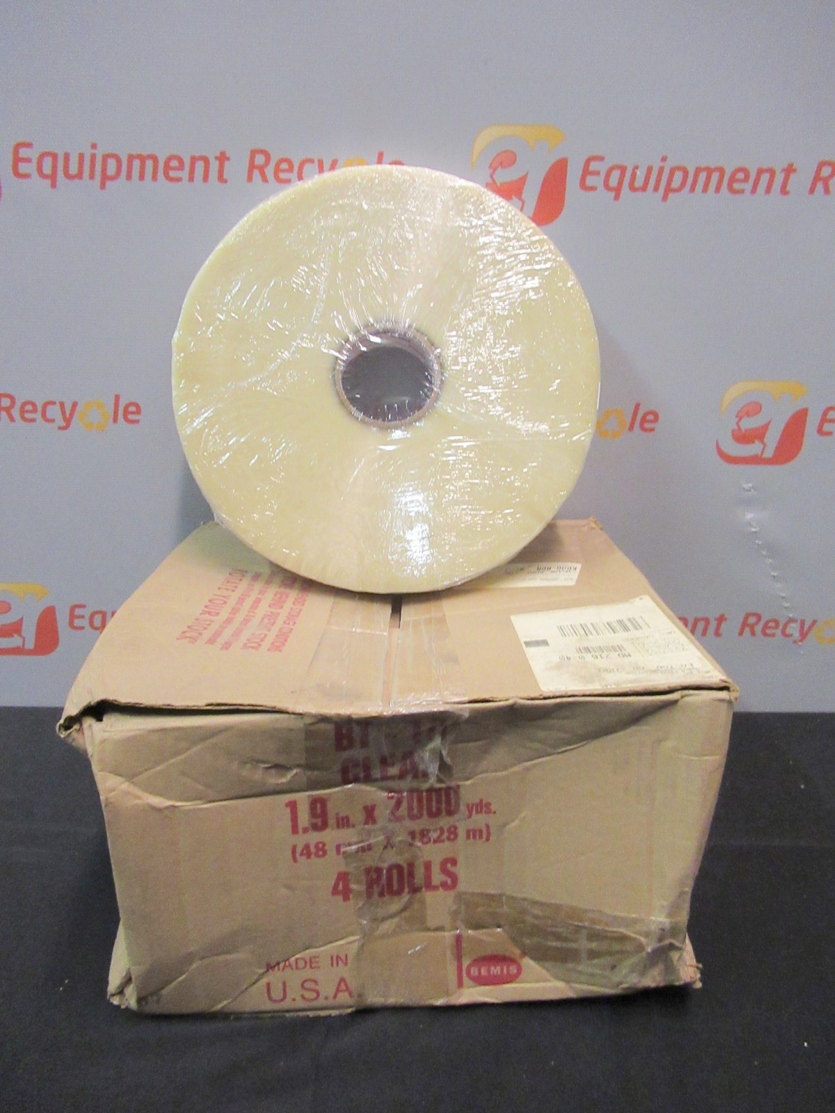 Bemis Tape BT-10 Industrial Packing Clear Tape Sealer Seam Lot of 4 New