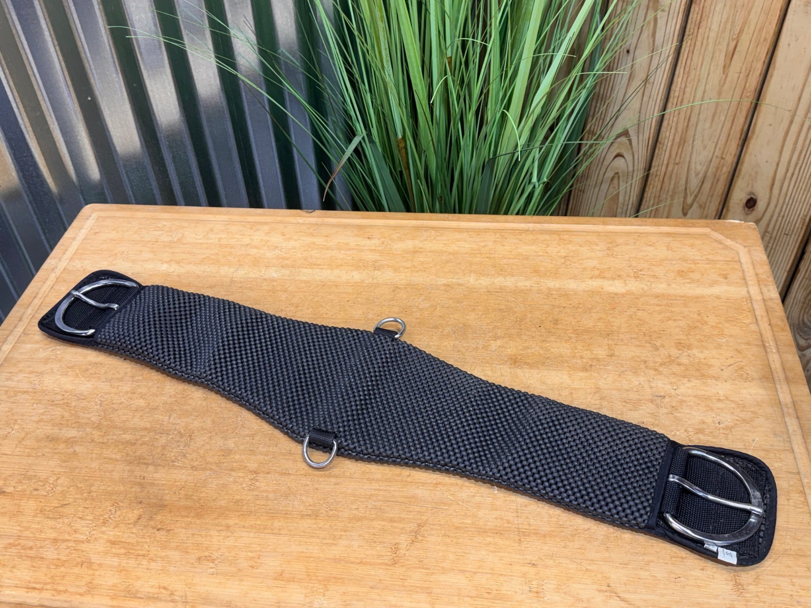 FORMAY Black Neoprene Vented Western Horse Saddle Cinch Girth ~32"