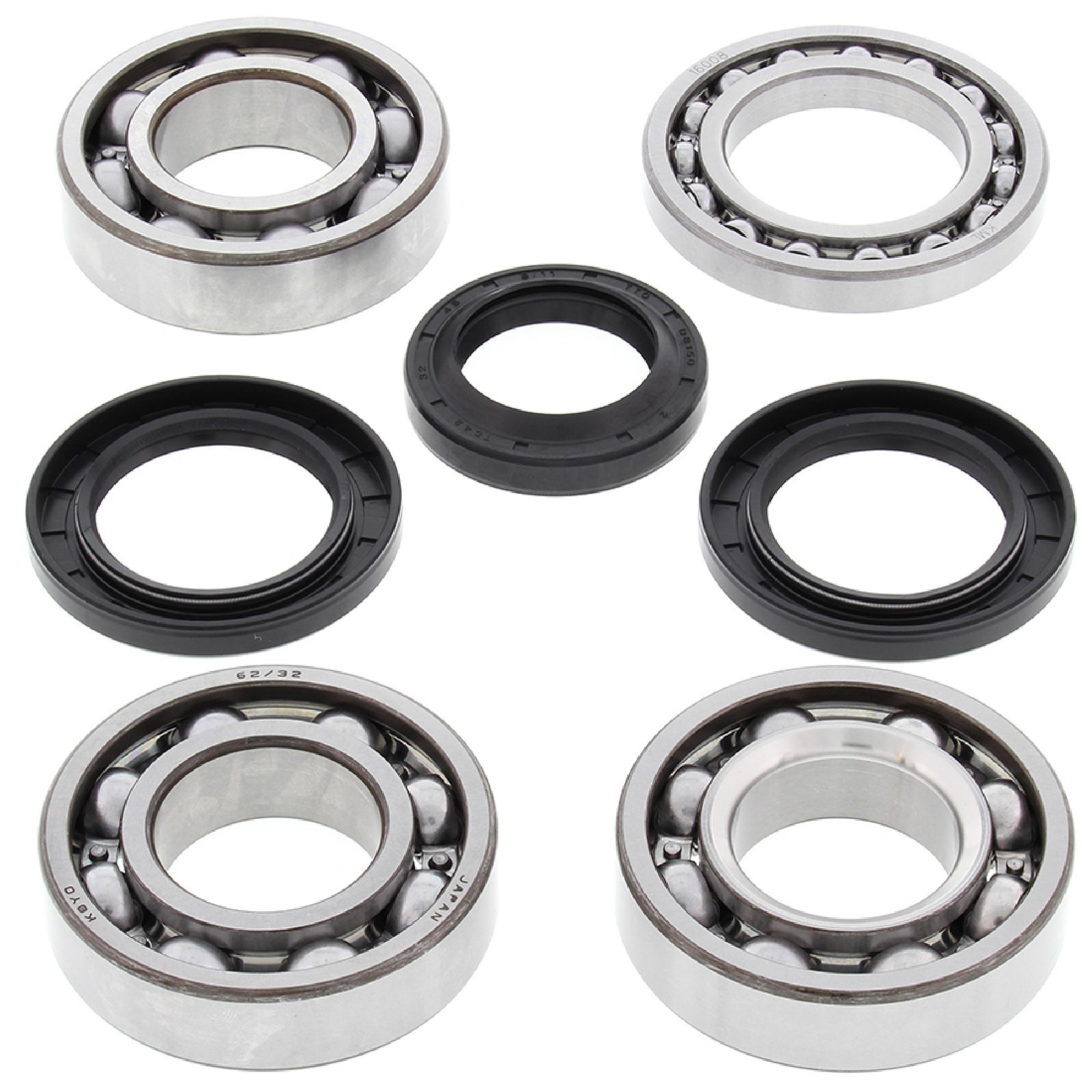 All Balls Crank Shaft Bearing Kit For Polaris 400L 2X4 1994-1995 4X4 1994