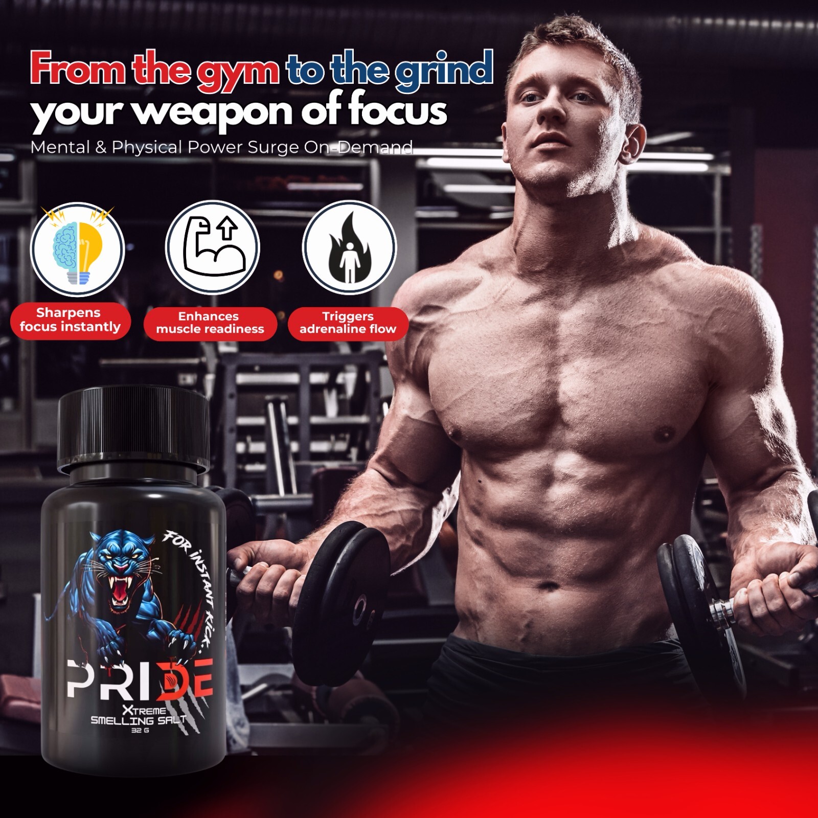 The Strongest Water Activated Smelling Salts New with Free Shipping