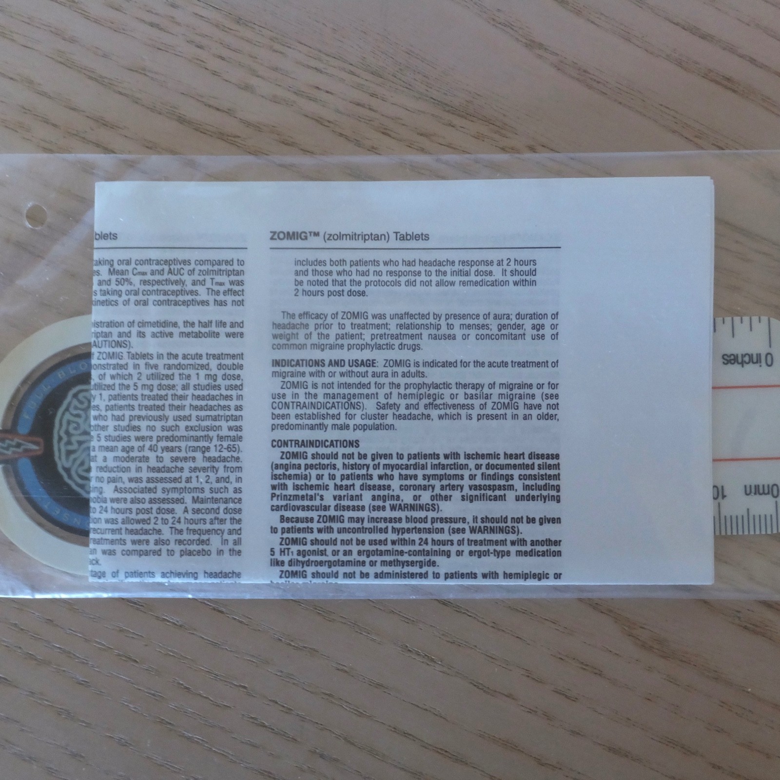 Lot 5 Zomig Drug Rep Pens,Keychain, Pupil Measure, Pharmaceutical Medical Promo