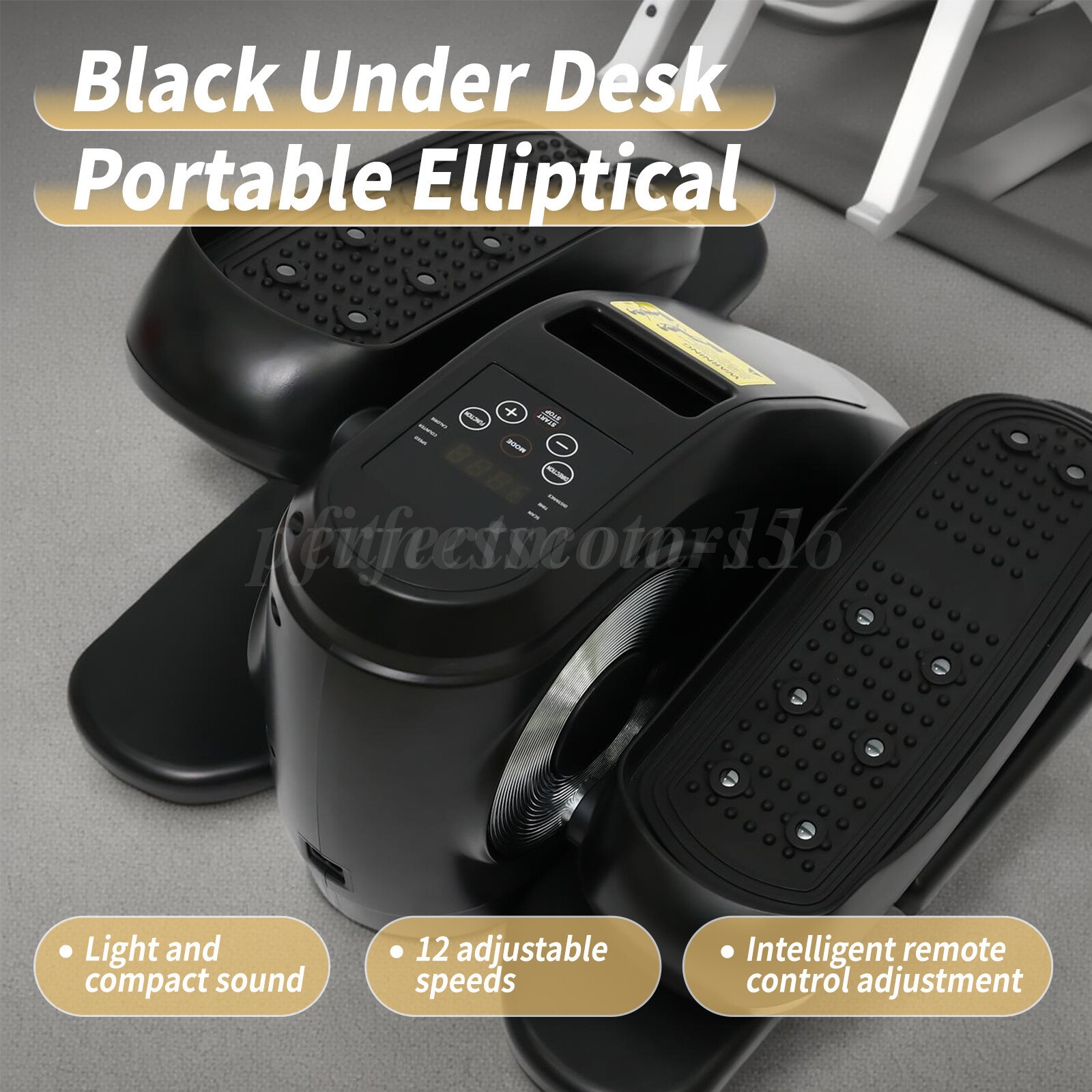 Ellipse Leg Exerciser Under Desk Elliptical Machine as Seen on TV Seated Machine