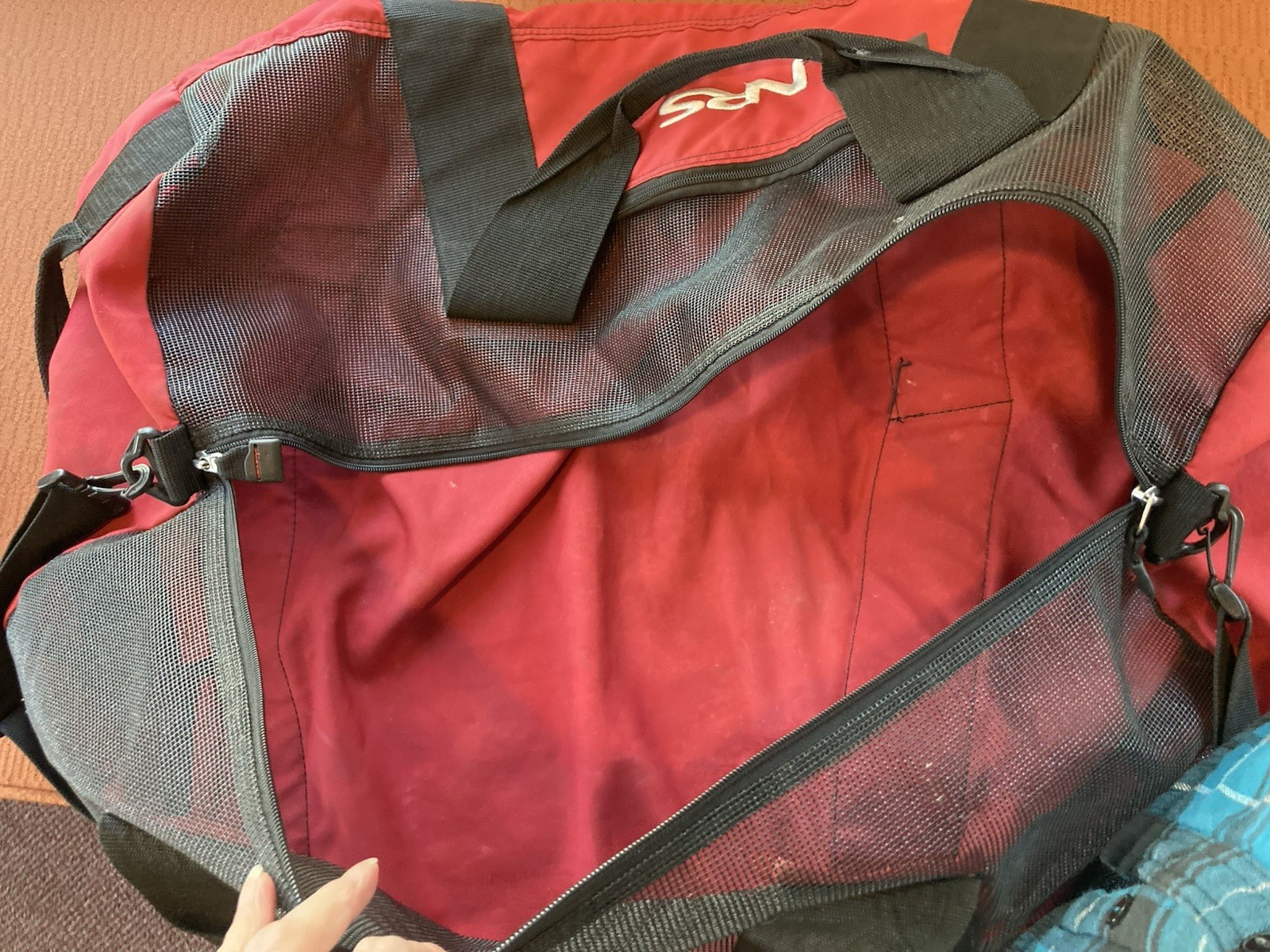 Lot of 2 NRS Rescue Duffle Bag and Waist Bag