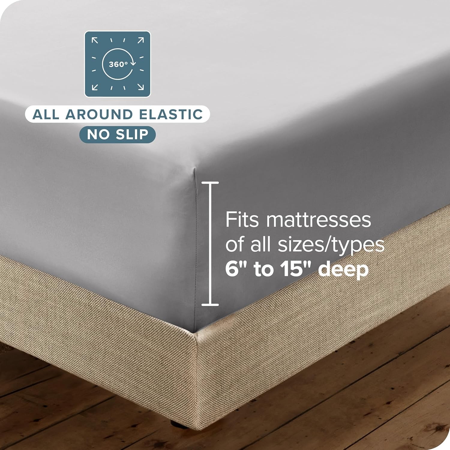 Hotel Luxury Queen Sheet Set, Extra Soft - 6 Piece Set - Deep Pockets - Easy