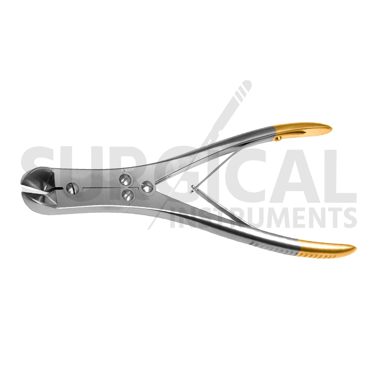 T/C Pin & Wire Cutter Orthopedic Surgical 8.5" Angled Curved German Grade