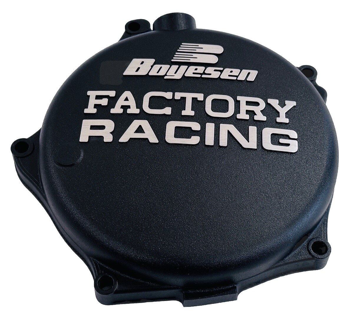 Boyesen CC-17AB Factory Racing Black Clutch Cover For 2009-20 Kawasaki KX-250F