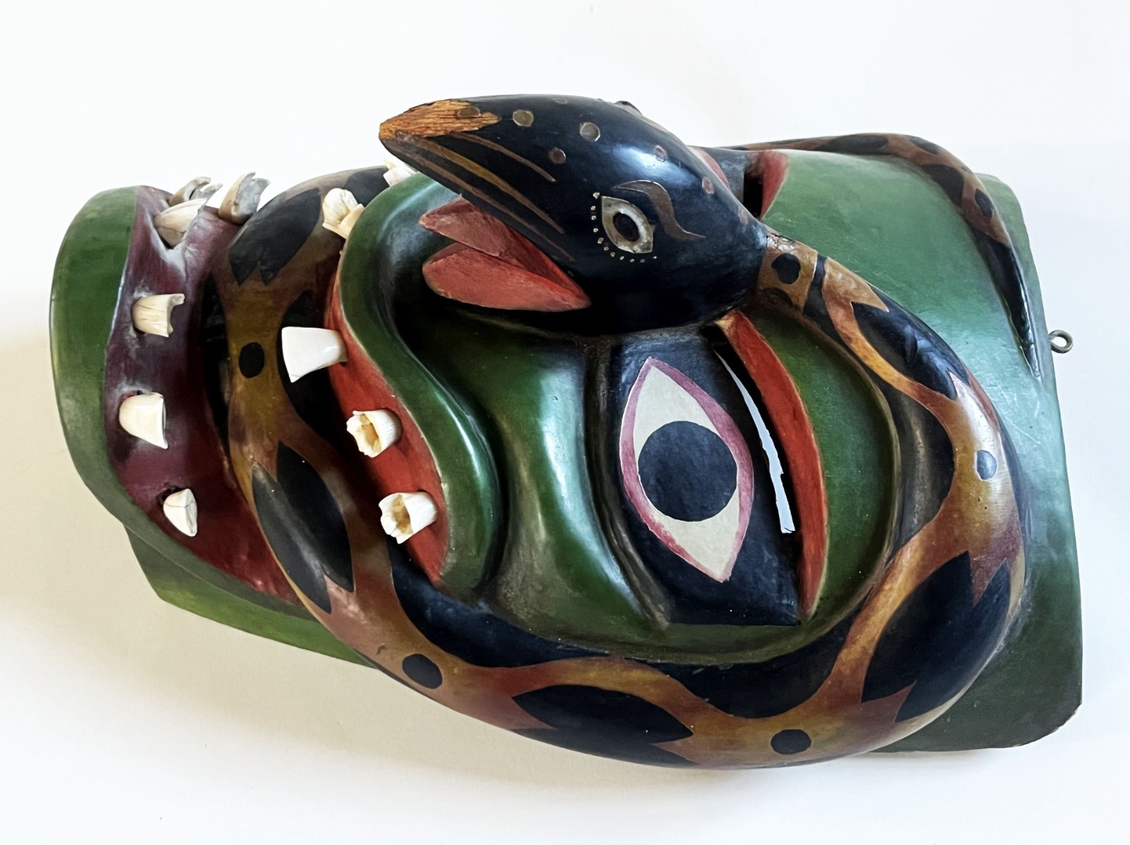 VICTORIANO SALGADO URUAPAN MICHOACAN XL 11" FECUNDIDAD FERTILITY WOOD MAQUE MASK