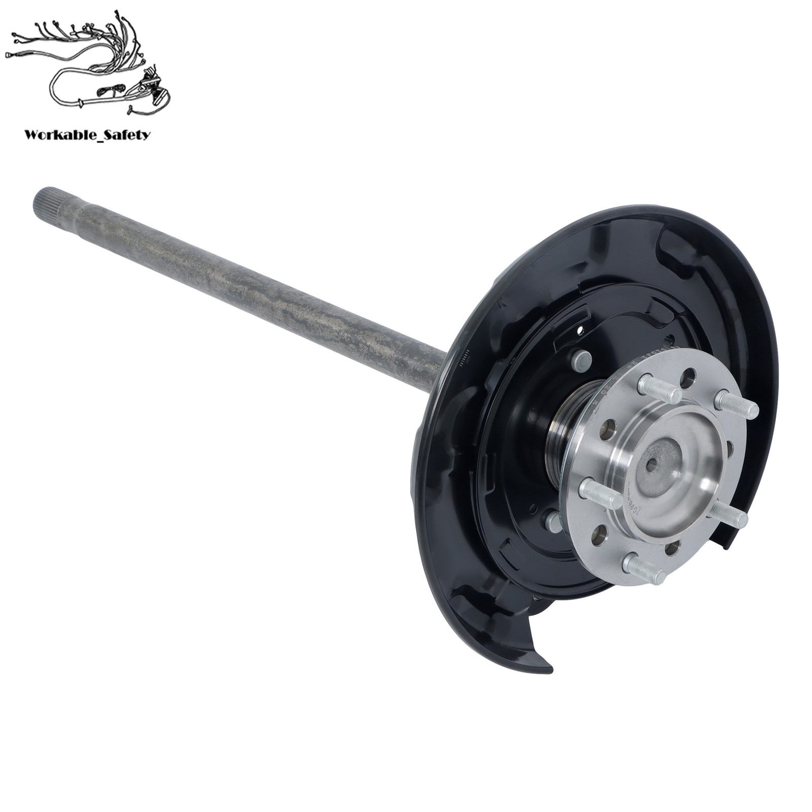 926-145 Pre-Pressed Rear Left Axle Shaft Assembly 07-2016 For Toyota Tundra 5.7L