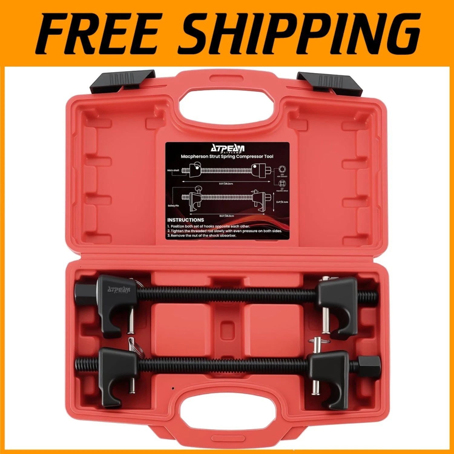 Manual Spring Compressor for Strut Tubes