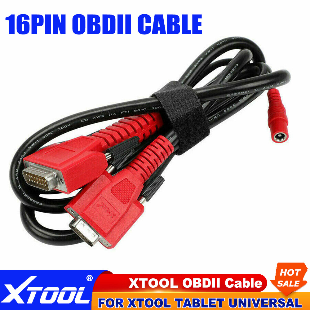 XTOOL OBD2 16PIN Main Test Connector Cable For D7/D8/PAD XTOOL Tablet Diagnostic