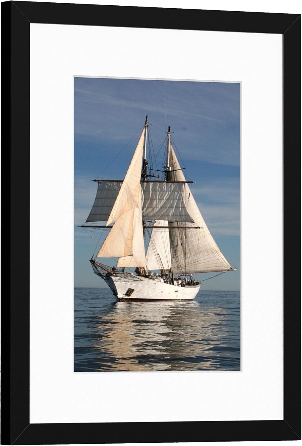 12x16 Picture Frame Black, Display Pictures 8.5x11 with Mat or 12x16 Without Mat