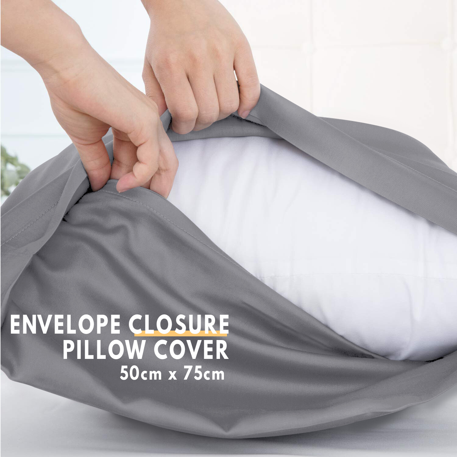 3 Piece Duvet Cover Set 1800 Series Hotel Quality Ultra Soft Cover for Comforter