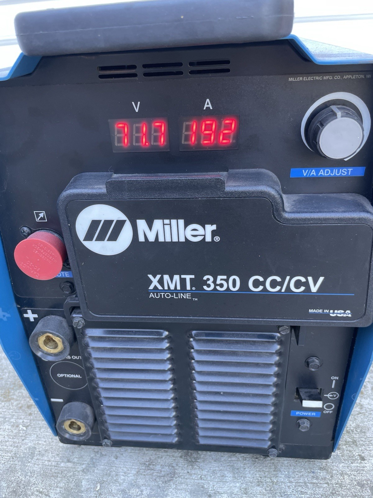 Miller XMT 350 CC/CV Multiprocess Welder