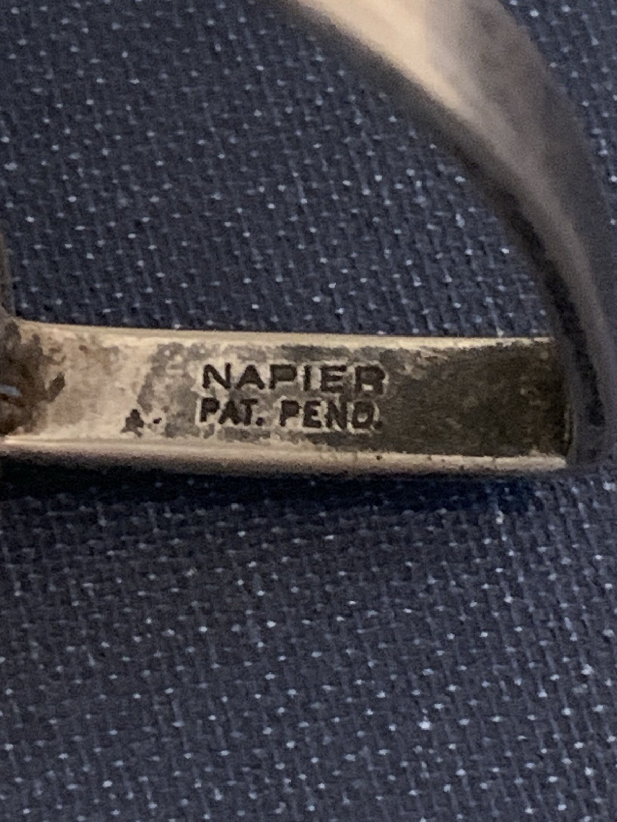 ✨Vintage NAPIER Stepped Silver Plate Jigger Art Deco 1930s Bar Barware Cocktail