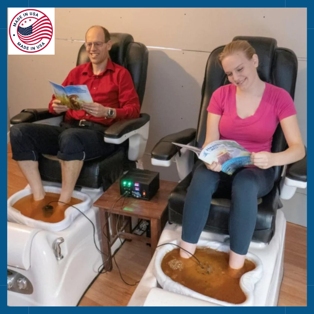 IonizeMe Maxx Heavy Duty Ionic Detox Foot Spa Machine Ion Cleanse Remove Toxins